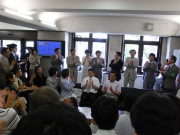 080606後期高齢者医療制度廃止法案可決報告集会（参議面）