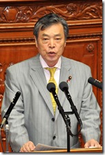 「0増5減」反対討論写真近景
