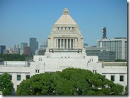 ６階から見た議事堂