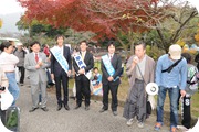 京都まつり青年候補者とともに