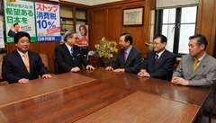 国民新党新代表あいさつ