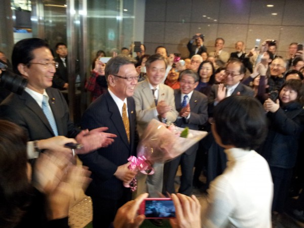 翁長知事歓迎2