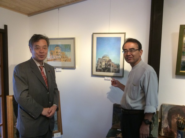 井坂さんと西田伸遺作展　