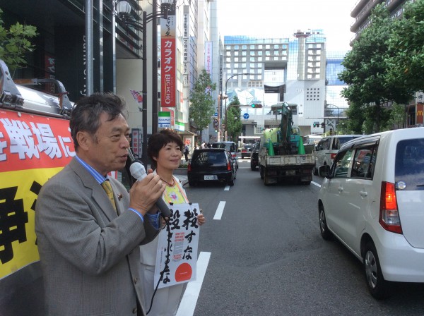 京都駅前宣伝