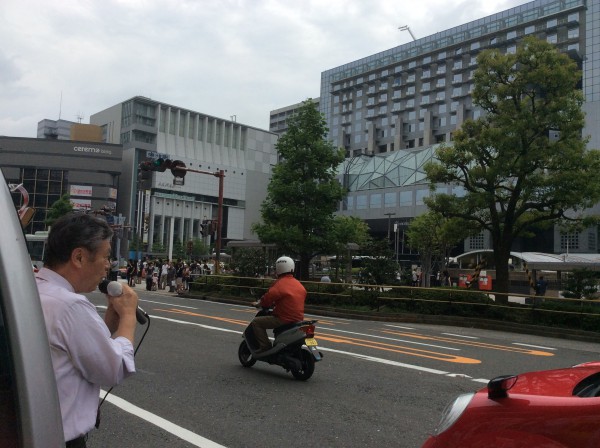 ５京都駅前宣伝