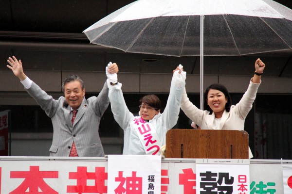 郡山市・神山候補と