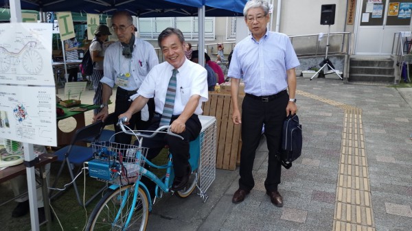 開智自転車漕ぎ