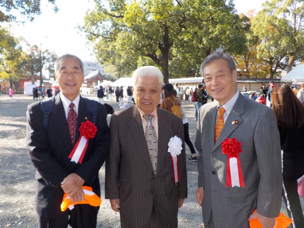 南区民祭り　北川会長