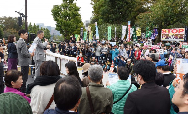 20191103031273　憲法集会　国会議事堂前